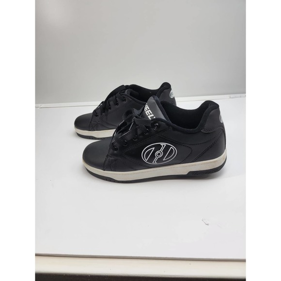 Heelys black and white size 7 youth - Picture 5 of 7